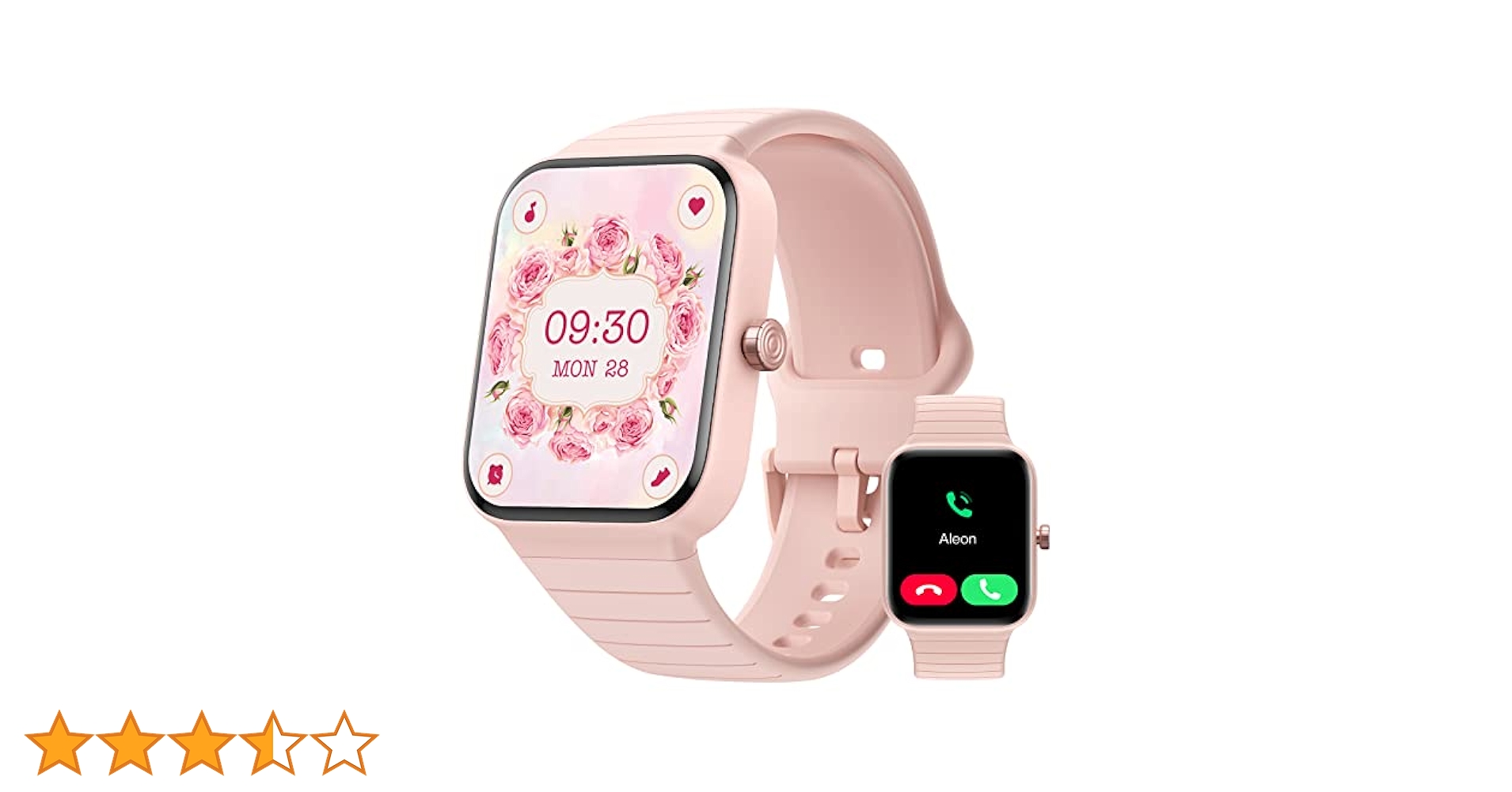 ☆限定１個☆スマートクロック　スマートウォッチ　alexa搭載　音声操作 Amazon | スマートウォッチ 通話機能 Bluetooth5.3 1.83インチ大